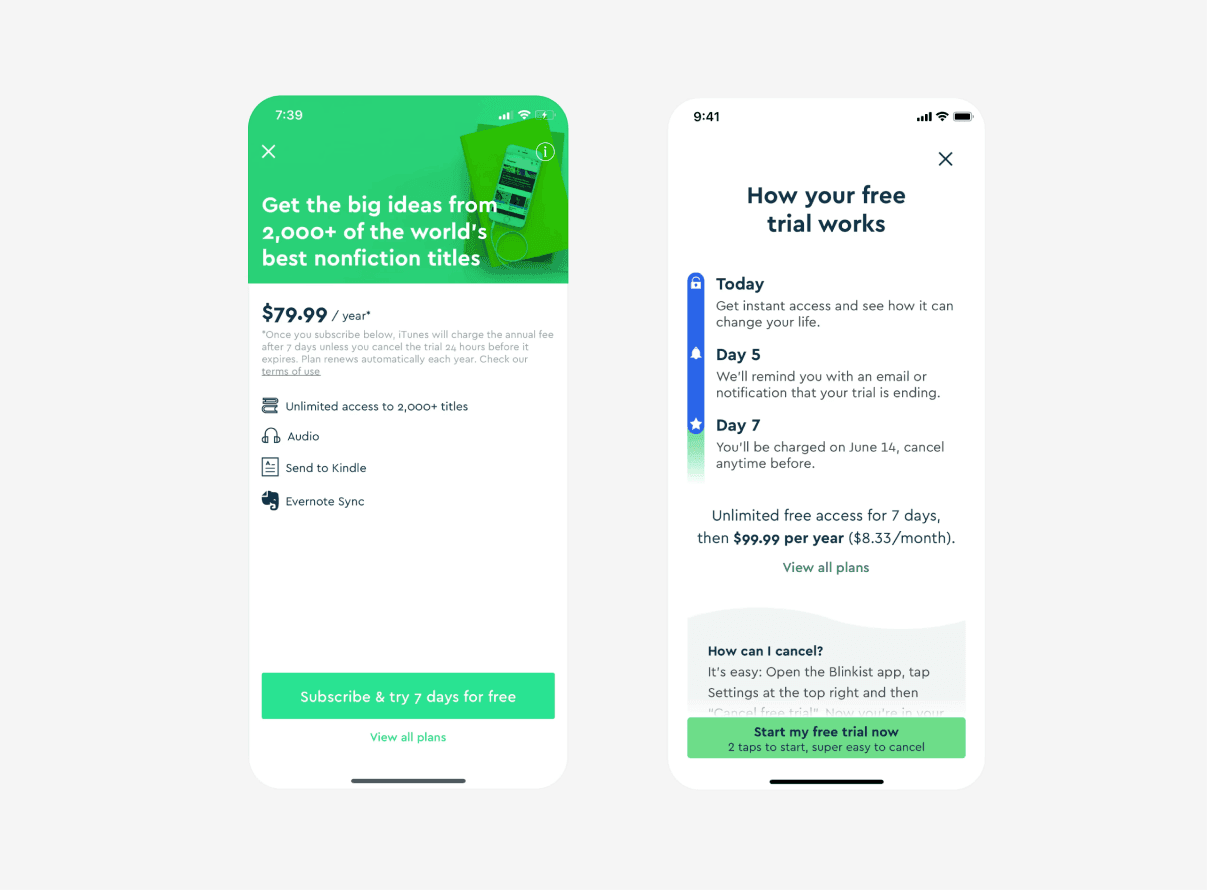 Clear Free Trial Explanation Boosts Signups